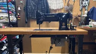 Replacing the Motor of a 1940 Singer 111W155 Industrial Sewing Machine with a Servo Motor