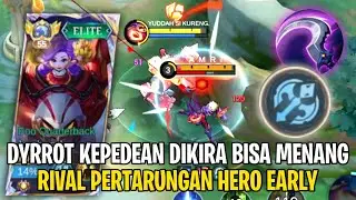 Pertarungan Hero EARLY GAME🔥Tips Global Jawhead Lawan DYRROT Diexplane - Mobile Legends