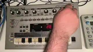 Roland MC 303 Techno 90s Jam #5