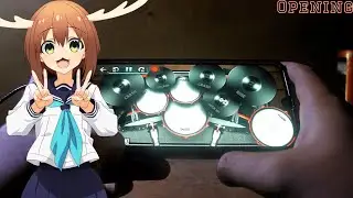 OP Shikanoko Nokonoko Koshitantan -【Shikairo Days (シカ色デイズ)】by Shika-bu - Real Drum Cover