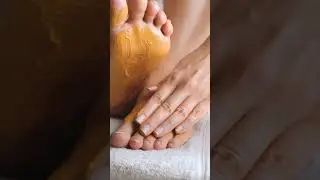 Repair Cracked Heels at Home 👣✨ | 3-Ingredient Foot Glow Mask #feetcare #diyskincare CrackedHeelFix