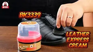 BK3339 Shoe Polish Cream | Leather Shoe Care & Shine Test