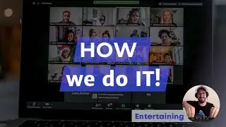 How we design an EXTRAordinary and memorable virtual event: Entertaining
