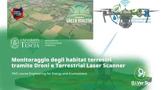 🖥️ WEBINAR | MONITORAGGIO DEGLI HABITAT TERRESTRI TRAMITE DRONI E TERRESTRIAL LASER SCANNER