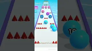 Ball Run 2024: merge number - arcade action running number merge math game - Level 6 gameplay