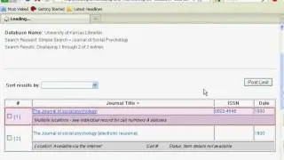 KU Libraries - Finding Journals