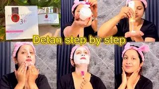 O3+ detan pack | Tanning removal detan pack | Professional o3+ detan pack review | detan at home 