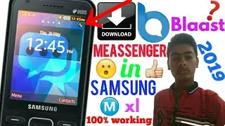 Download Blaast messenger app in Samsung metro xl