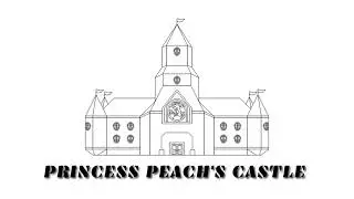 Princess Peach's Castle/Alejandro At Nite Original logo history (2008-2018)