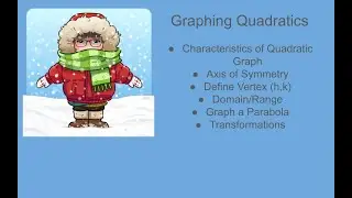 graphing quadratic