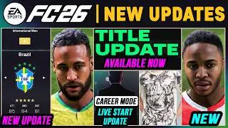 EA FC 26 NEWS - NEW Updates, Licenses, Real Faces & CONFIRMED LEAKS ✅