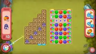 Gardenscapes level 13593 Gameplay #Bubunka