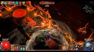 Path Of Exile - TNT 'Rauder - Dual Shockwave Totem - Lunaris 3 run