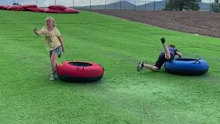 Riding Innertubes and Mountain Coasters! GARBage Family Show Vacation Day!