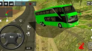 Euro Bus Driving Game PublicTransportation 2024 Indonesia BusSimulator Android Gameplay #86