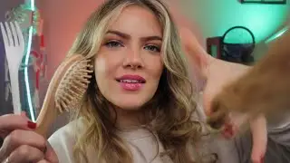 ASMR POV: GAROTA OBCECADA PELO SEU CABELO | Mexendo e Arrumando