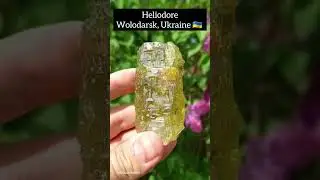 💛Heliodore Crystal😍 🇺🇦 #shorts #crystals #minerals