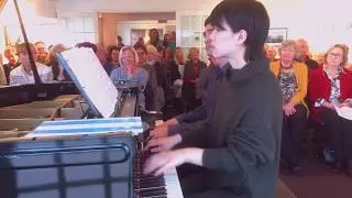 The Meeks Duo performs 