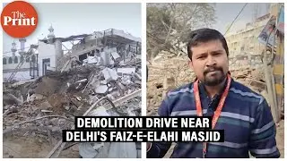 Stone-pelting following late-night demolition drive near Delhi mosque, cops injured