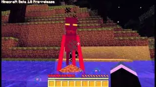 Minecraft 1.8 Adventure Update - Enderman First Encounter