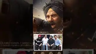 BORDER 2 FIRST LOOK OF SUNNY DEOL #bollywood #sunnydeolmovie #varundhawan #diljitdosanjh #ahanshet