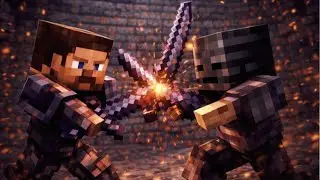 Ich kämpfe gegen die besten Minecraft Spielern