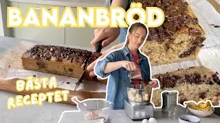 Mitt bästa bananbröd - utan vitt mjöl eller vitt strösocker