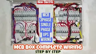 3-Phase MCB Wiring | Electrician Ka Full Step-by-Step Guide (Hindi/English)