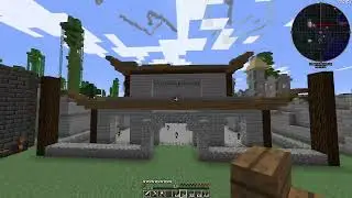 Finishing base on the kinda crazy craft modpack(no audio)