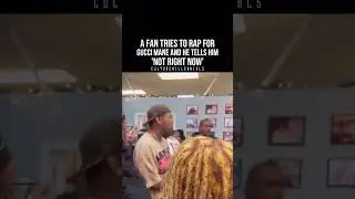 Gucci Mane shuts down fan that tries to Freestyle for him in Atlanta 1017 Day #guccimane #1017