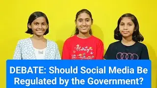 DEBATE: Should Social Media Be Regulated by the Government? | Group Discussion | Savi vs Rani | #gd