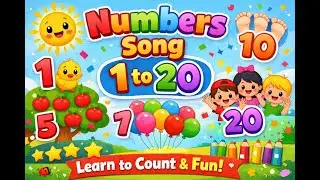 Numbers Song 1 to 20 | Learn to Count for Kids