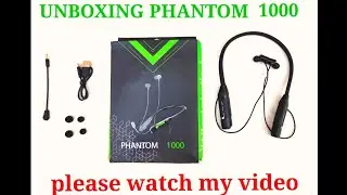 wings phantom 1000 gaming neckband | unboxing & review | best gaming earphone & neckband | #phantom