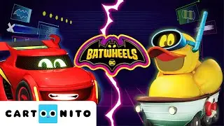 Redbird vs Ducky: Ultimate Action Scenes | Batwheels | Cartoonito