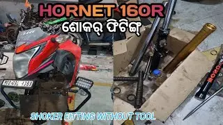 Hornet 160r Front Shocker Repair // How To Change The Oil Seal Of Hornet Bike. 