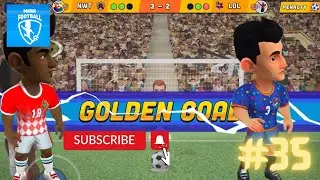 Mini Football Golden Goal Winning Gameplay #35 | Android & IOS #kaatan #footballfunny #germany