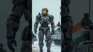 AI Cyborg Indian Army | Indian Army | Fauji | AI Transformation #ai #shorts #indianarmy #armylover