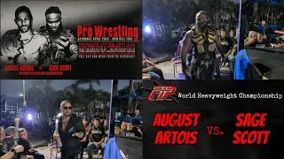 [Full Match] August Artois vs. Sage Scott FIP World Heavyweight Championship 4-26-25