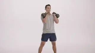 How to do a Kettlebell Front Squat  | Proper Form & Technique | NASM