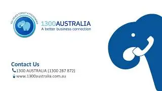 1300 Australia -  Preconnection Greeting Setup