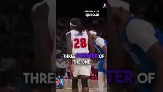 cunningham's strong drive to the basket 😱#nba #basketball #NBALive