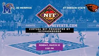 r/CollegeBasketball NIT | First Round | (7) Oregon State vs (2) Memphis