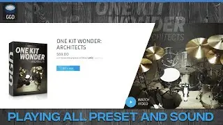 GetGood Drums - Architects - PLAYING ALL PRESET AND SOUND