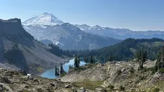 Поход по кольцевому маршруту Chain Lakes Loop Hike на горе Бейкер || Классический поход по Вашинг...