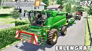 Harvesting wheat and soybeans | Erlengrat Farm | Farming simulator 19 | Timelapse #22