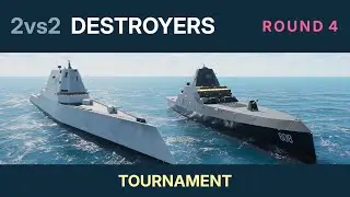 2v2 Destroyers Tournament. Round 4. Modern Warships