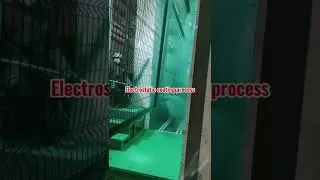 PVC Coated Welded Wire Mesh Fence Panel High Temperature Electrostatic Coating Process Made in China