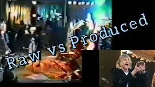 Home video vs. What you remember - Nirvana set destruction