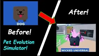 Getting Max Pet Evolve in Pet Evolution Simulator | SanjayJohnKing