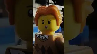 Как создать анимацию лица лего? Очень просто! #лего #lego #blender #animation #shorts